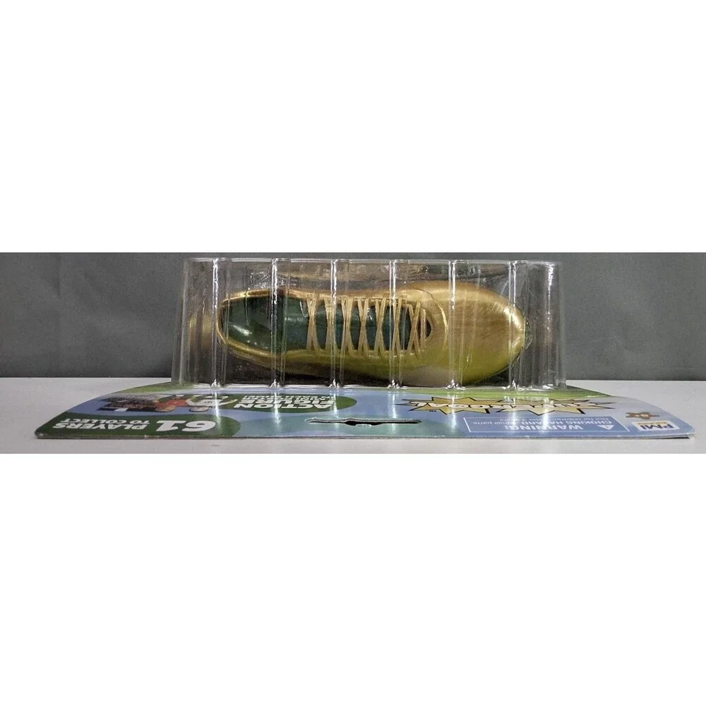 Supergoal All Stars Soccer Shoe Set 2-Pack Boxed Gold/Green Cleats